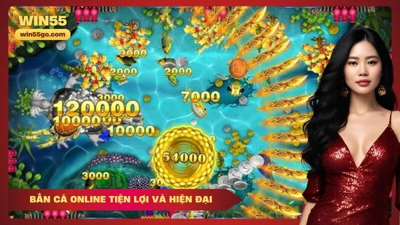 Bắn cá online Tiện lợi và hiện đại