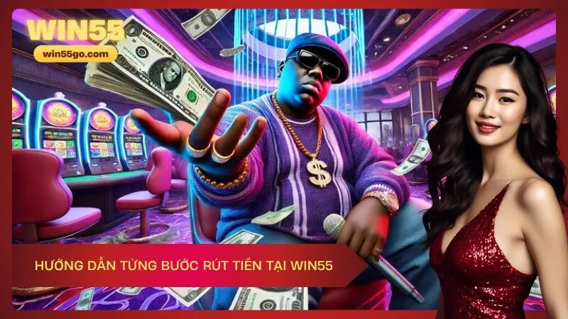 Hướng dẫn từng bước rút tiền tại Win55